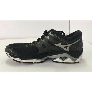 Mizuno Wave Horizon 3 Women's Running Shoes Black/Purple/White Size 8